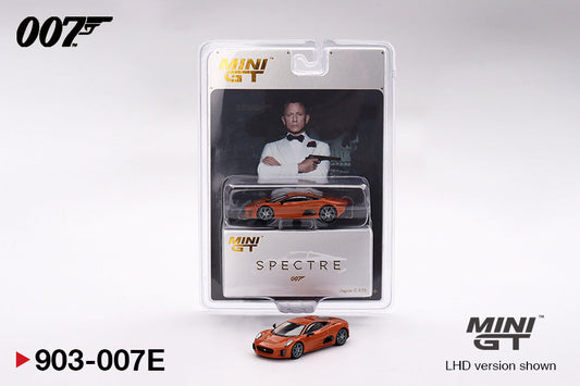 Mini Gt - Jaguar C-X75 "Spectre" 007 James Bond - Scale 1/64 MGT00903-007E English Version