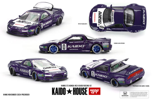 Mini GT - Honda NSX Kaido Racing V2 - KAIDO HOUSE - Scale 1/64 KHMG173