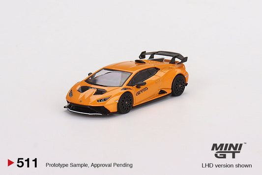 Mini Gt - Lamborghini Huracán STO Arancio Borealis - Scala 1/64 MGT00511-L
