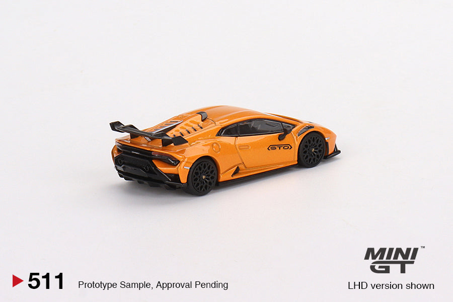 Mini GT - Lamborghini Huracán STO Arancio Borealis - 1/64 Scale MGT00511-L