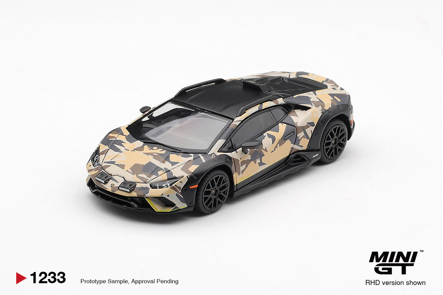 [PRE-ORDER] Mini GT - Lamborghini Huracan Sterrato All Terrarin 4 CARS SET 2025 - Scala 1/64 MGTS0026