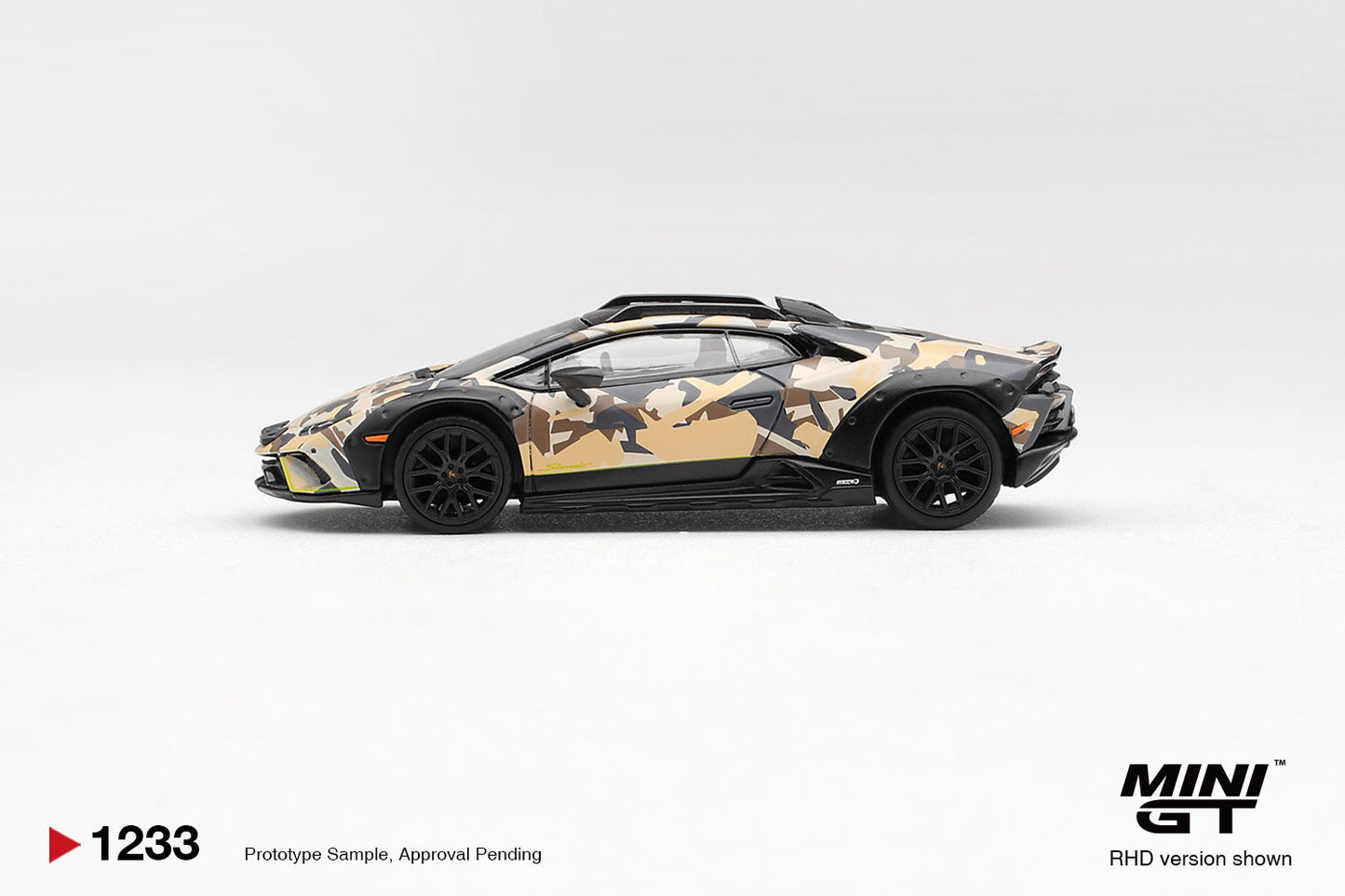 [PRE-ORDER] Mini GT - Lamborghini Huracan Sterrato All Terrarin 4 CARS SET 2025 - Scala 1/64 MGTS0026