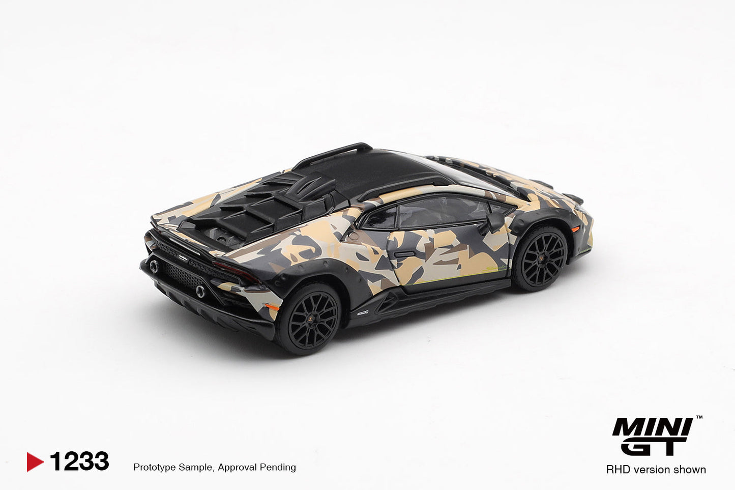 [PRE-ORDER] Mini GT - Lamborghini Huracan Sterrato All Terrarin 4 CARS SET 2025 - Scala 1/64 MGTS0026