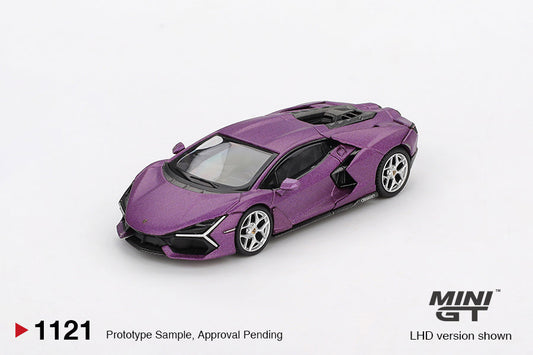 [PRE-ORDER] - Mini GT - Lamborghini Revuelto Viola 30th Matte - Scale 1/64 MGT01121-L