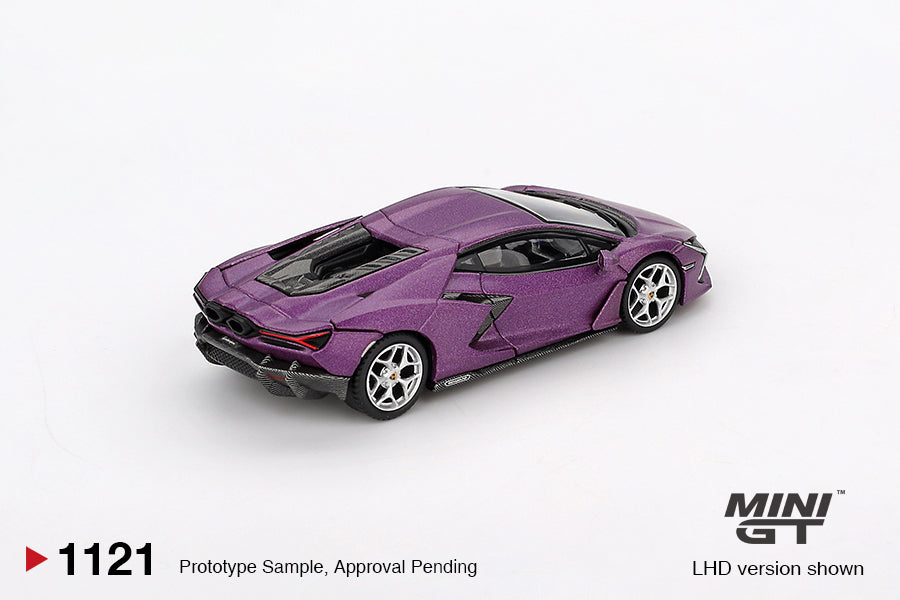 Mini GT - Lamborghini Revuelto Viola 30th Matte - Scale 1/64
