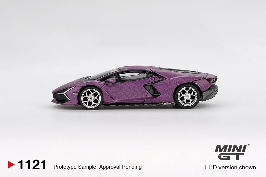 [PRE-ORDER] - Mini GT - Lamborghini Revuelto Viola 30th Matte - Scale 1/64 MGT01121-L