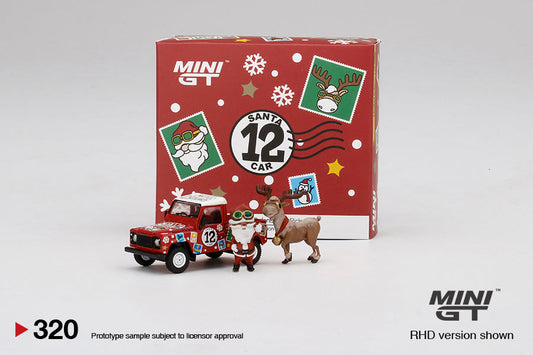 Mini GT - Land Rover Defender 90 Pickup - 2021 Christmas Edition - Scale 1/64 MGT00320-R