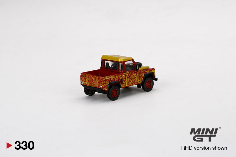 Mini GT - Land Rover Defender 90 Pickup - 2022 Chinese New Year Edition - Scale 1/64 MGT00330-R