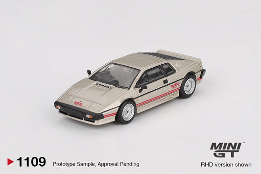 [PRE-ORDER] Mini Gt - Lotus Esprit Turbo Metallic Silver - Scale 1/64 MGT01109-L