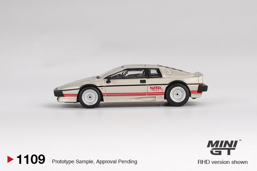 [PRE-ORDER] Mini Gt - Lotus Esprit Turbo Metallic Silver - Scala 1/64 MGT01109-L