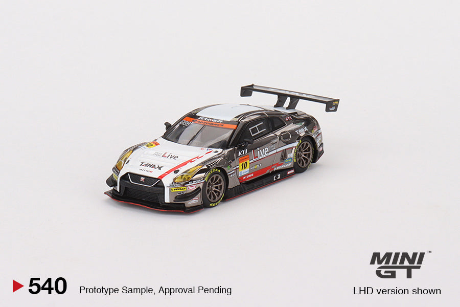 [Japan Exclusive] Mini GT - Nissan GT-R NISMO GT3 #10 TANAX GAINER 2022 Super GT Series / Super GT Blister Packaging - 1/64 Scale MGT00540-L