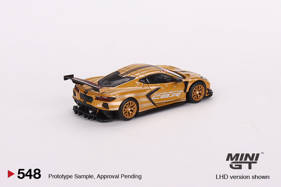 [USA Exclusive] Mini GT - Chevrolet Corvette C8.R Stars & Stripes 2023 MiJo Exclusives - Scala 1/64 MGT00548-MJ