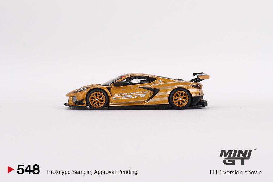 ミニカー MINI GT Chevrolet Corvette c8r mijo 548 USA Exclusive] Mini GT - Chevrolet Corvette C8.R Stars &amp