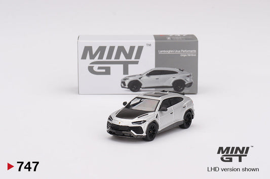 Mini GT - Lamborghini Urus Performante Grigio Nimbus RHD - 1/64 Scale MGT00747-R