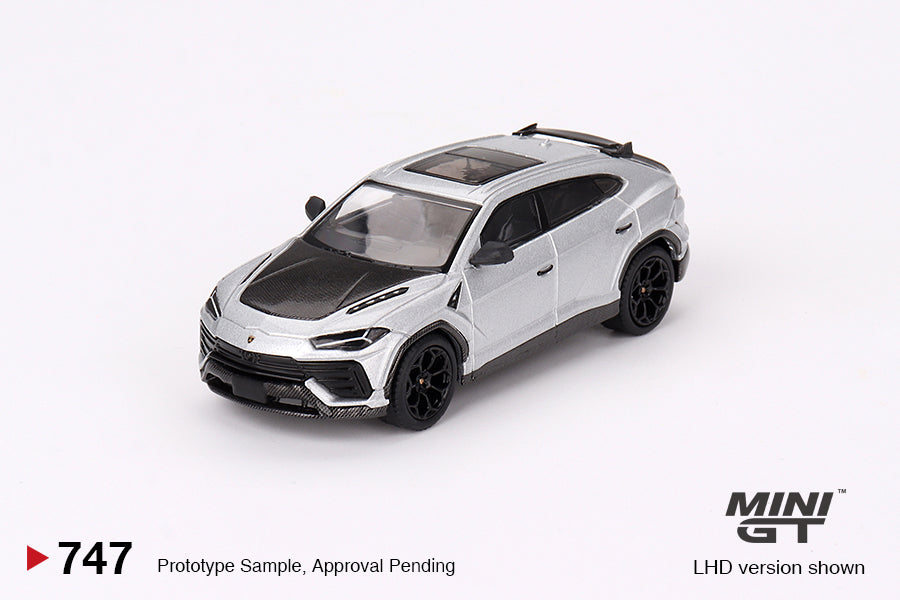 Mini GT - Lamborghini Urus Performante Grigio Nimbus RHD - 1/64 Scale MGT00747-R