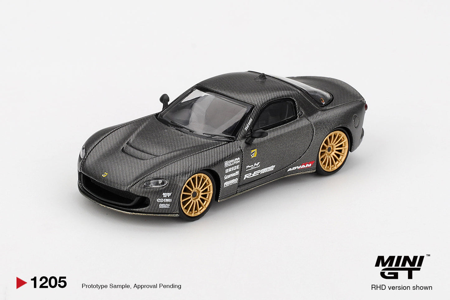 [PRE-ORDER] - Mini GT - Mazda RX-7 RE-Amemiya Matsukiyo KOKU 3 Rotor NA-7 TAS 2025 Best Tuned Car Award - Scala 1/64 MGT01205-R