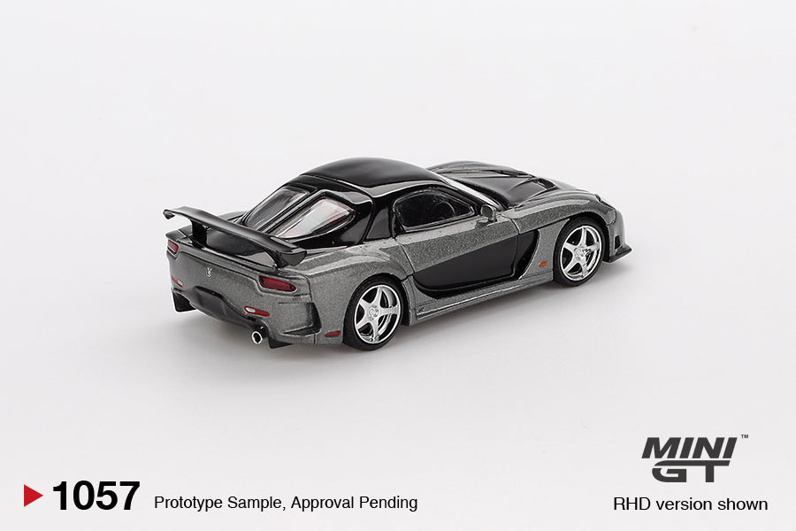 [PRE-ORDER] Mini Gt - Mazda RX-7 VeilSide Fortune Gray 2011 - Scale 1/64 MGT01057-L