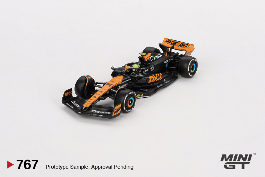 Mini GT - McLaren MCL60 #4 Lando Norris 2023 F1 2023 Japanese GP 2nd Place - Scale 1/64 MGT00767-L