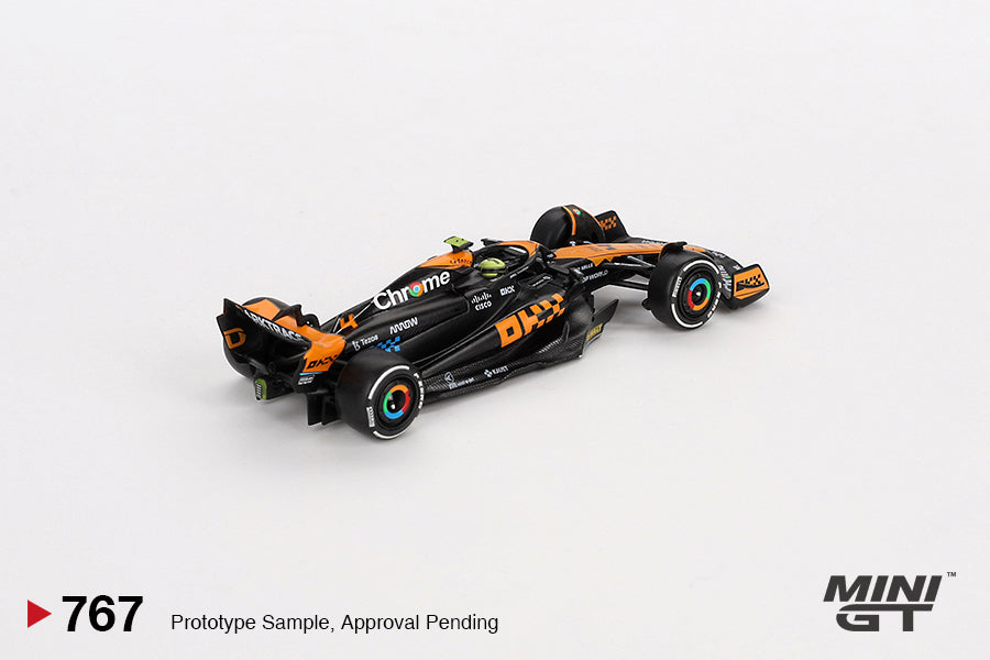 Mini GT - McLaren MCL60 #4 Lando Norris 2023 F1 2023 Japanese GP 2nd Place - Scale 1/64 MGT00767-L