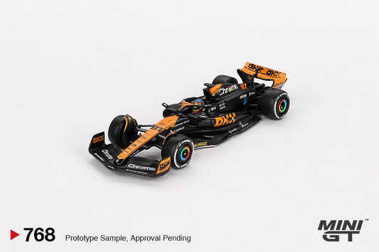 Mini GT - McLaren MCL60 #81 Oscar Piastri 2023 F1 2023 Japanese GP 3rd Place - Scale 1/64 MGT00768-L