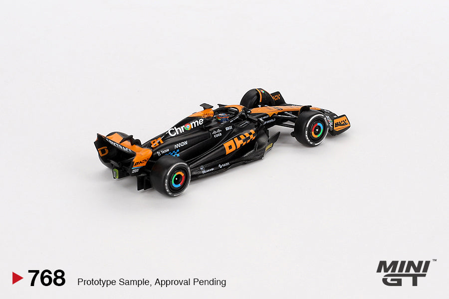 Mini GT - McLaren MCL60 #81 Oscar Piastri 2023 F1 2023 Japanese GP 3rd Place - Scale 1/64 MGT00768-L