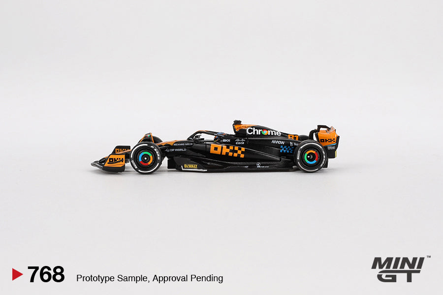 Mini GT - McLaren MCL60 #81 Oscar Piastri 2023 F1 2023 Japanese GP 3rd Place - Scale 1/64 MGT00768-L