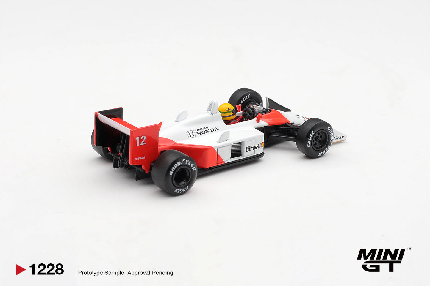 [PRE-ORDER] Mini GT - McLaren MP4/4 No.12 Ayrton Senna 1988 Canadian Grand Prix Winner - Scala 1/64 MGT01228-L