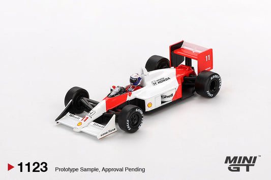 [PRE-ORDER] - Mini GT - McLaren MP44 #11 Alain Prost 1988 Japanese Grand Prix 2nd Place - Scale 1/64 MGT01123-L