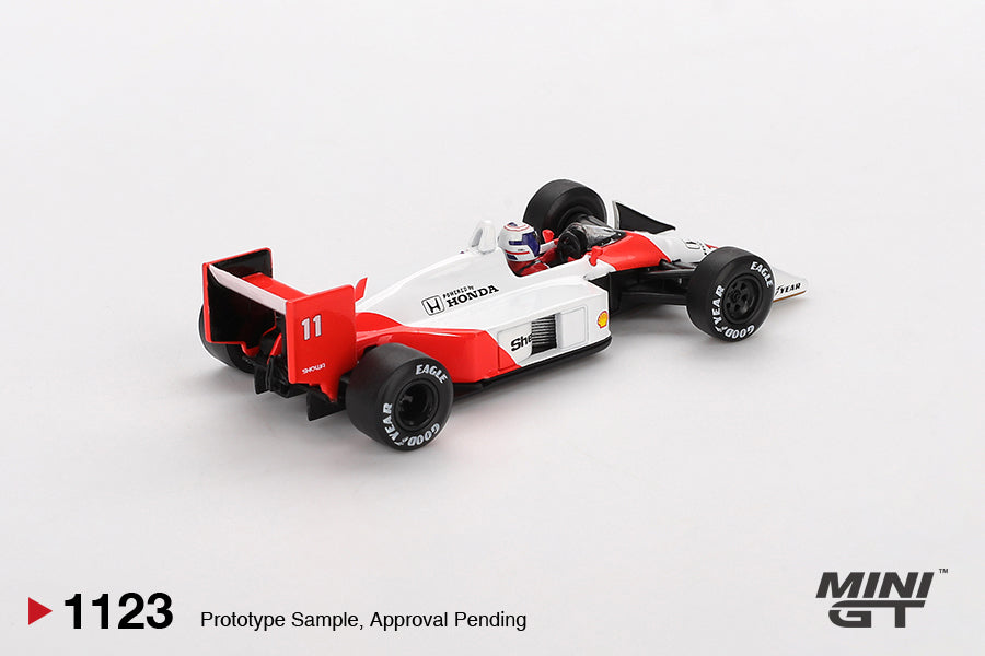 [PRE-ORDER] - Mini GT - McLaren MP44 #11 Alain Prost 1988 Japanese Grand Prix 2nd Place - Scale 1/64 MGT01123-L