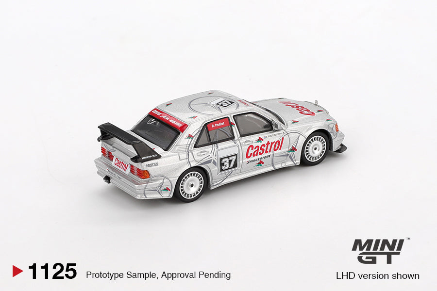 [PRE-ORDER] - Mini GT - Mercedes-Benz 190E 2.5-16 Evolution II #37 SE Asia Touring Car Championship 1995 - Scale 1/64 MGT01125-L