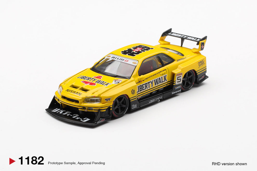 [PRE-ORDER] - Mini GT - Nissan GTR (R34) Skyline Super Silhouette Spor ...