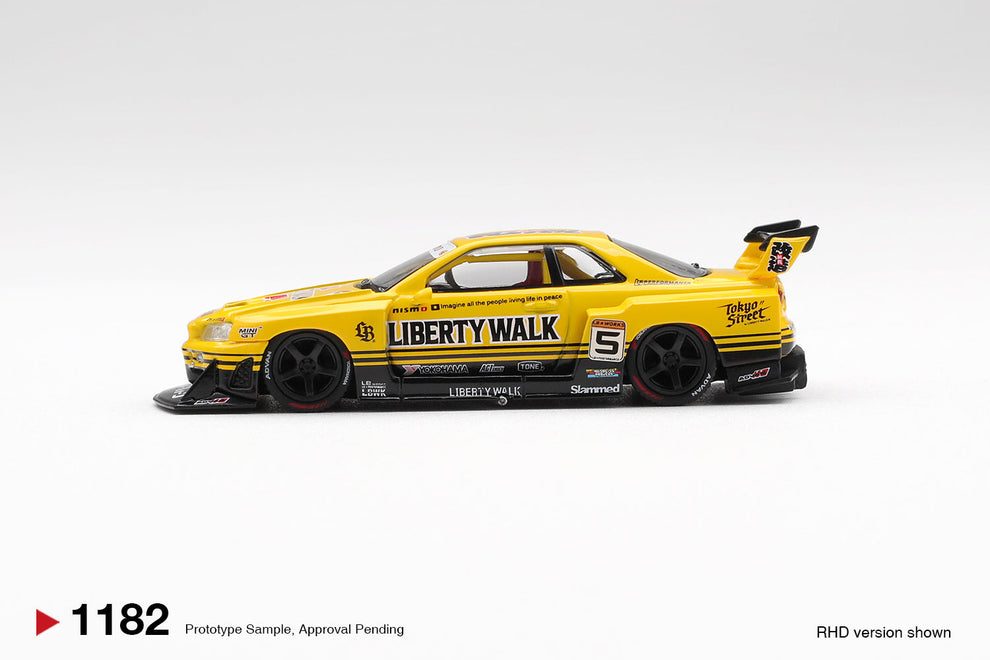 [PRE-ORDER] - Mini GT - Nissan GTR (R34) Skyline Super Silhouette Spor ...