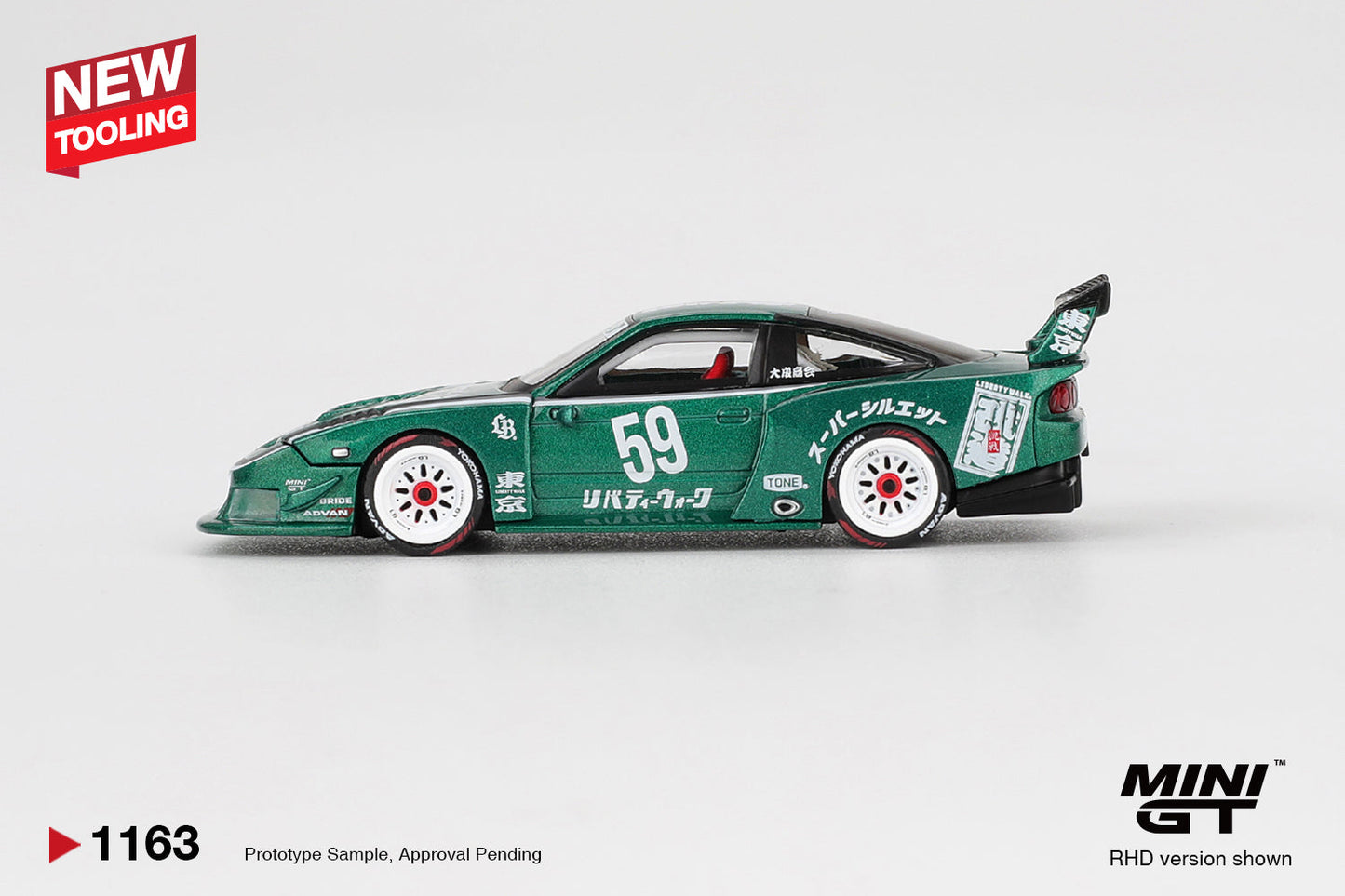 [PRE-ORDER] - Mini GT - Nissan LB-Super Silhouette 180SX 2026 TAS- Scale 1/64 MGT01163-R
