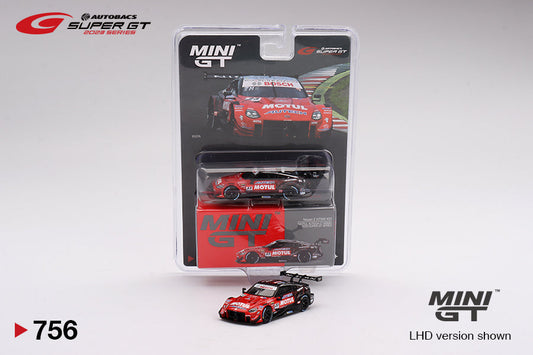 Mini GT - [JAPAN EXCLUSIVE] Mini Gt Nissan Z GT500 #23 "MOTUL AUTECH Z" NISMO 2023 SUPER GT SERIES - Scale 1/64 MGT00756-L