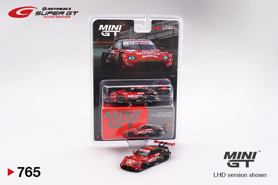 Mini GT - Nissan Z GT500 #3 "Niterra MOTUL Z" NDDP RACING 2023 SUPER GT SERIES - Scale 1/64 MGT00765