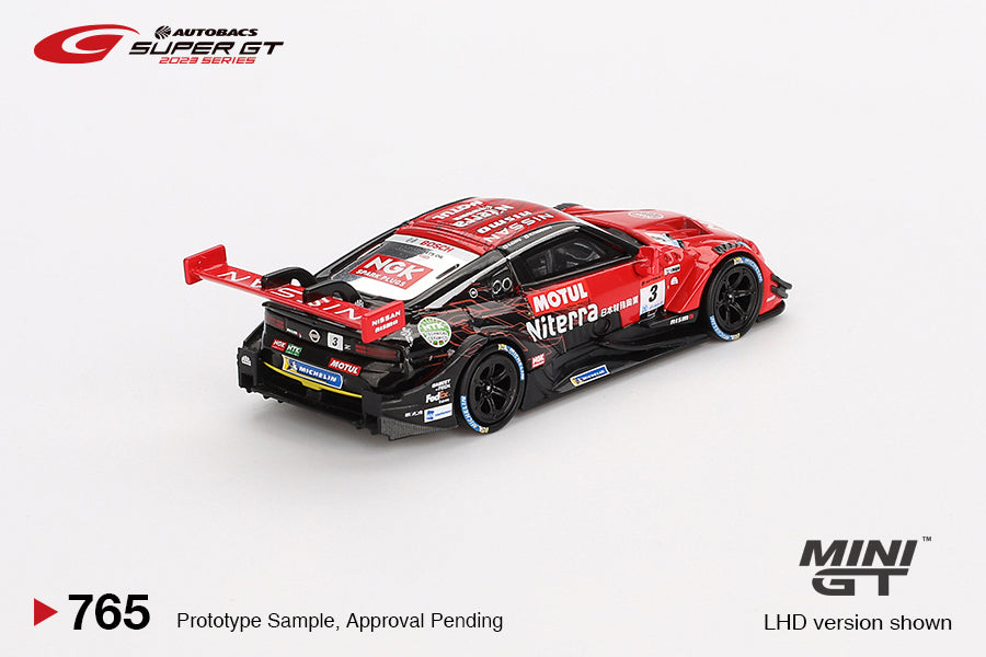 Mini GT - Nissan Z GT500 #3 "Niterra MOTUL Z" NDDP RACING 2023 SUPER GT SERIES - Scale 1/64 MGT00765