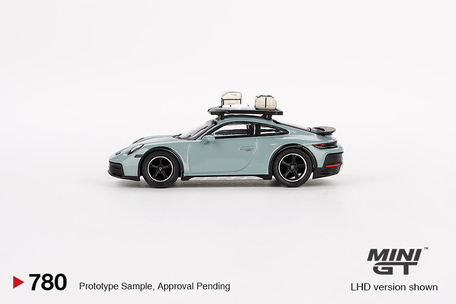Mini GT - Porsche 911 Dakar Shade Green Metallic LHD - Scala 1/64 MGT00780