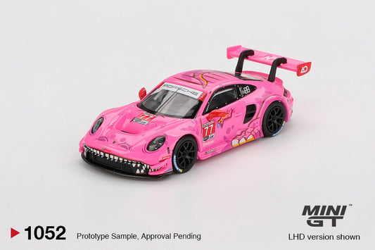 [PRE-ORDER] Mini GT - Porsche 911 GT3 R #77 AO Racing 2024 IMSA ROAD AMERICA - Scale 1/64 MGT01052-L