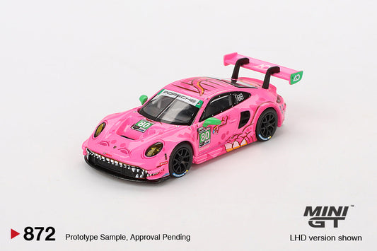 Mini GT - Porsche 911 GT3 R #80 AO Racing 2023 IMSA VIRginia Roxy - Mini GT - Scale 1-64 MGT00872-L