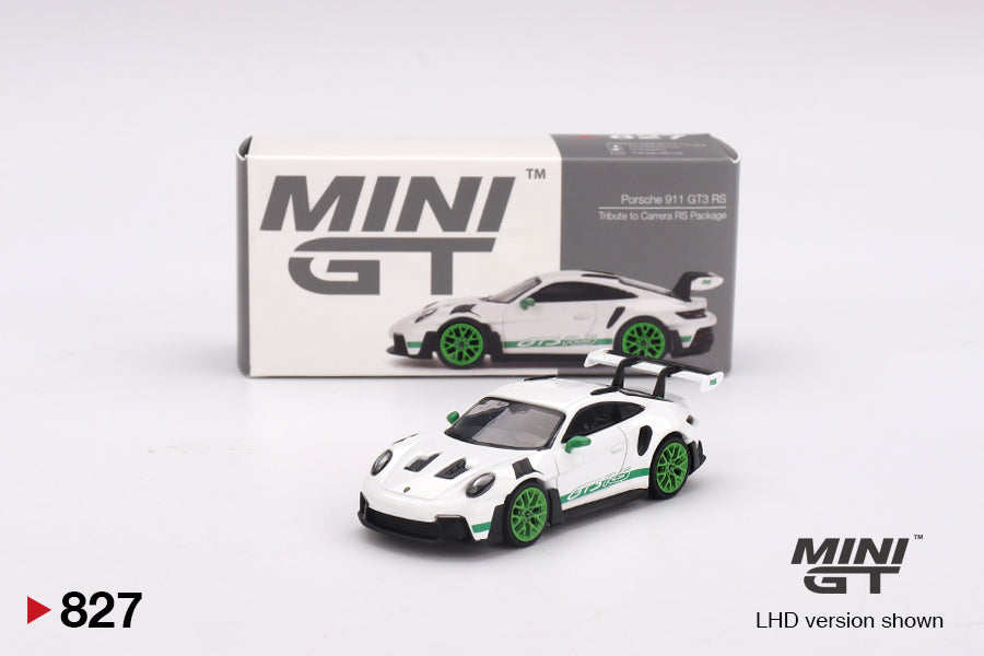 Mini GT - Porsche 911 (992) GT3 RS Tribute to Carrera RS Package - Scala 1/64 MGT00827-L