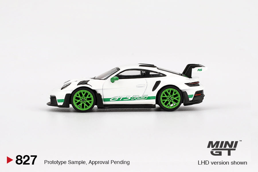 Mini GT - Porsche 911 (992) GT3 RS Tribute to Carrera RS Package - Scala 1/64 MGT00827-L