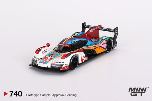 Mini GT - Porsche 963 #75 Porsche Penske Motorsport 2023 24 Hrs of Le Mans - Scale 1/64 MGT00740-L