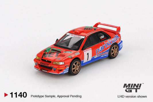 [PRE-ORDER] Mini GT - Subaru Impreza WRC97 #1 1999 DRM Champion - Scale 1/64 MGT01140-L