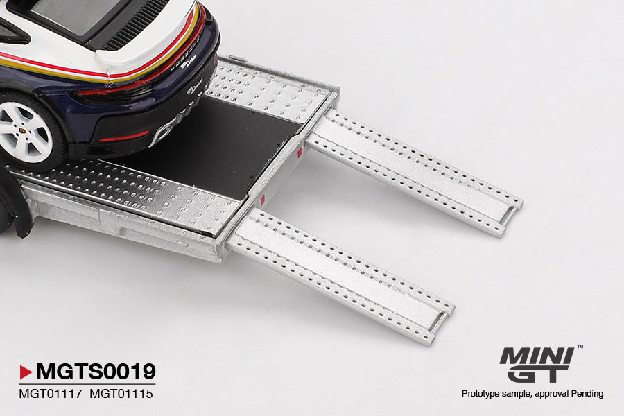 [PRE-ORDER] - Mini GT - Porsche 911 Dakar #718 / Volkswagen ID. Buzz Porsche Centrum Gelderland Roughroads Set - 1/64 Scale MGTS0019