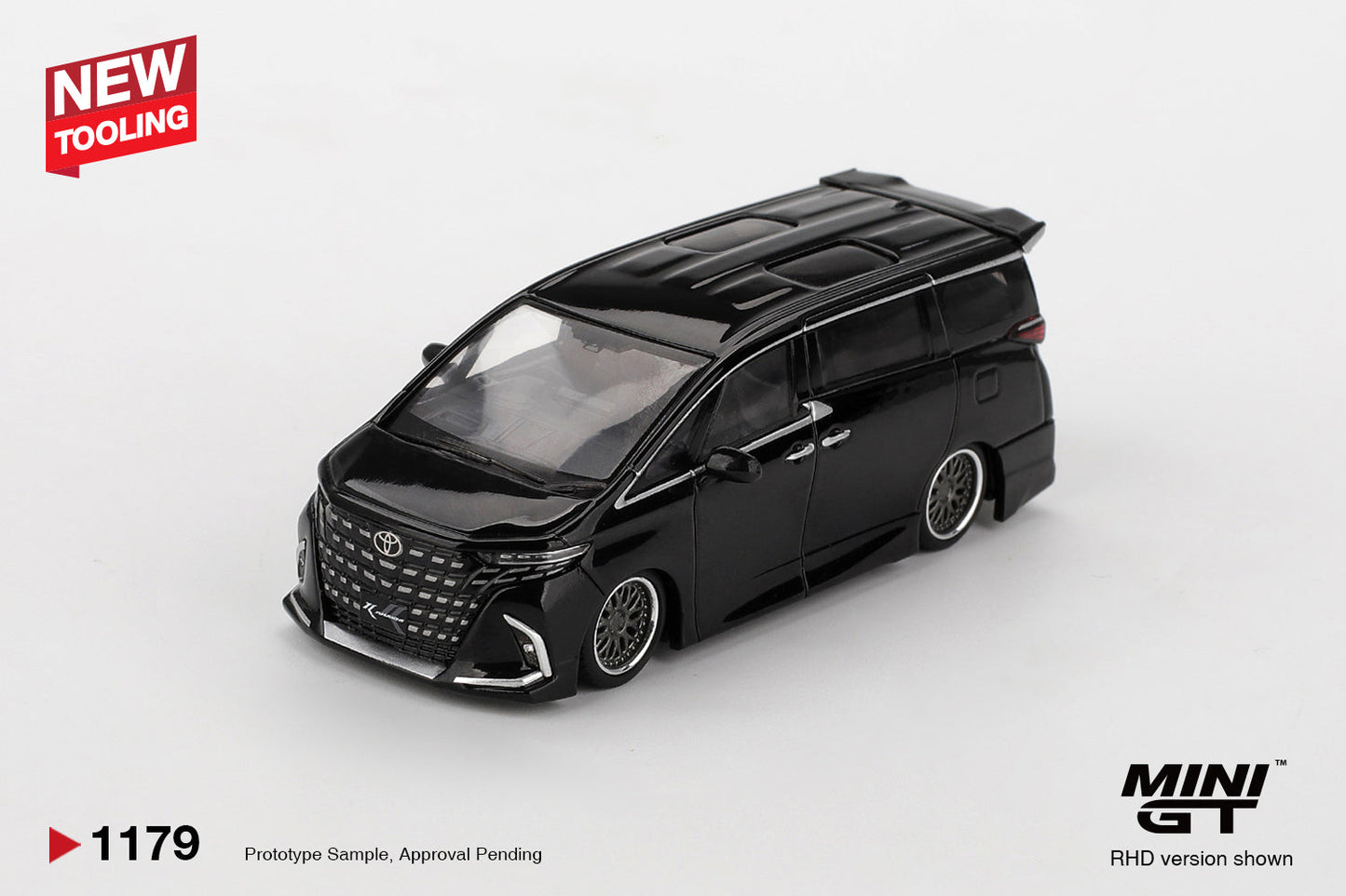 [PRE-ORDER] - Mini GT - Toyota Alphard 40 KUHL Black - Scale 1/64 MGT01179-L