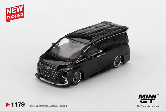 [PRE-ORDER] - Mini GT - Toyota Alphard 40 KUHL Black - Scale 1/64 MGT01179-L