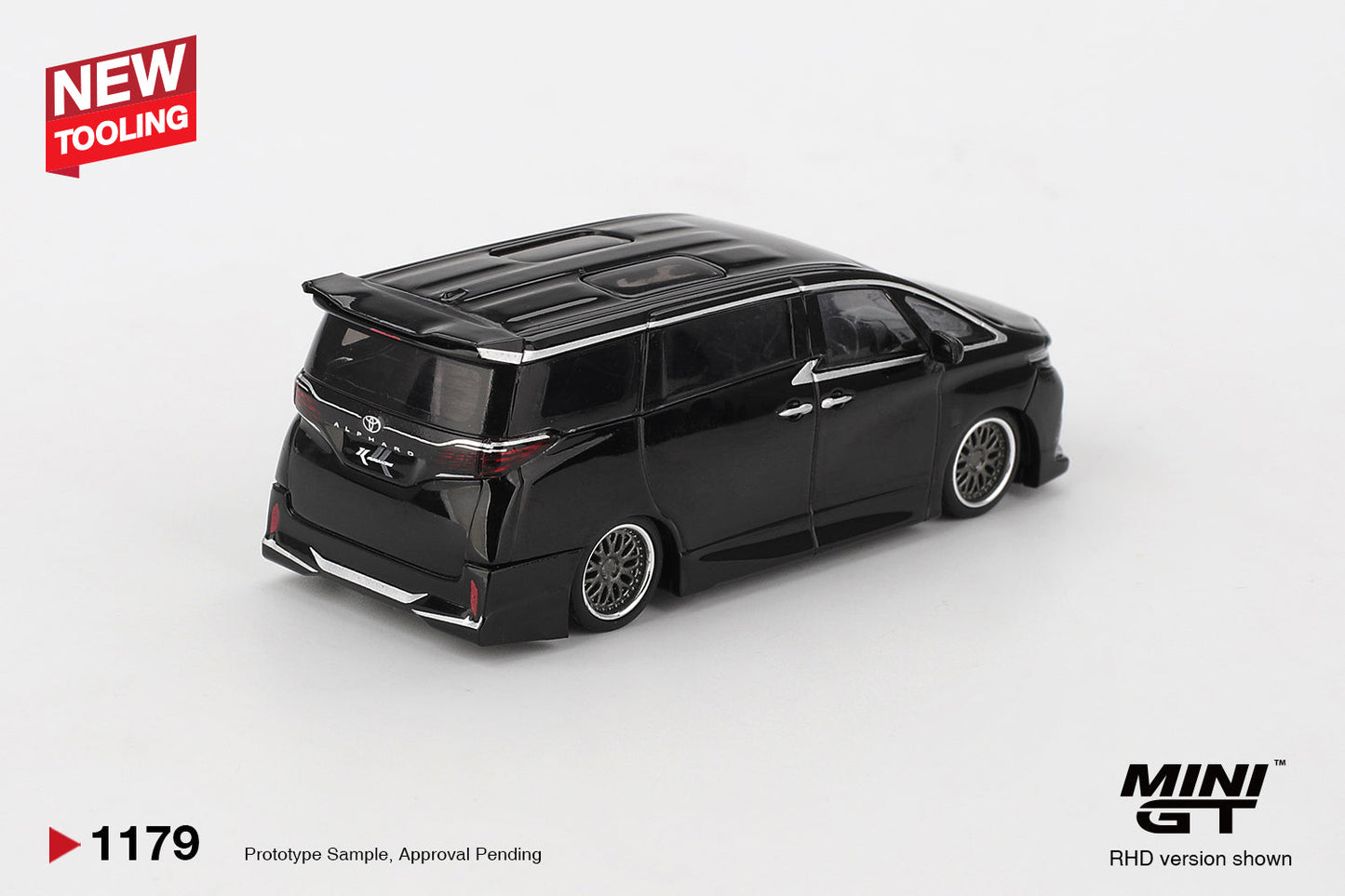 [PRE-ORDER] - Mini GT - Toyota Alphard 40 KUHL Black - Scale 1/64 MGT01179-L