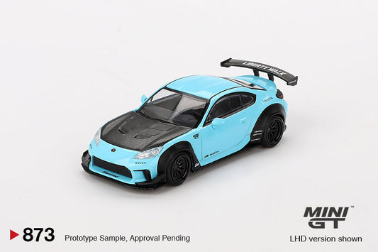 Mini GT - Toyota GR86 LB★Nation Baby Blue LDH - Scala 1/64 MGT00873-L