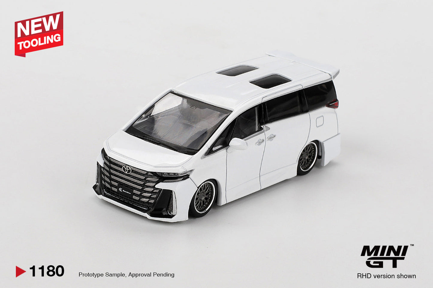 [PRE-ORDER] - Mini GT - Toyota Vellfire 40 KUHL White - Scale 1/64 MGT01180-L