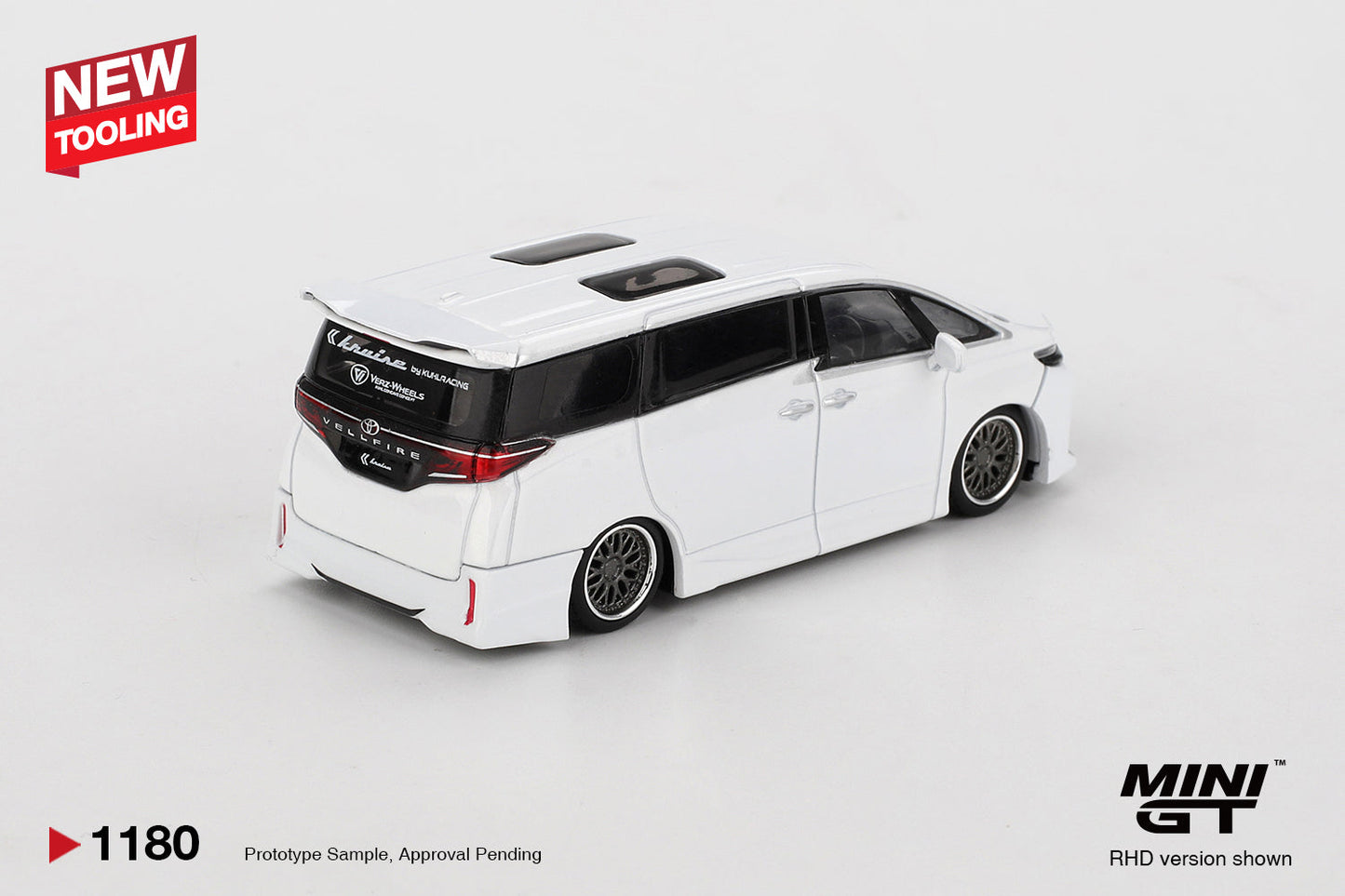 [PRE-ORDER] - Mini GT - Toyota Vellfire 40 KUHL White - Scale 1/64 MGT01180-L